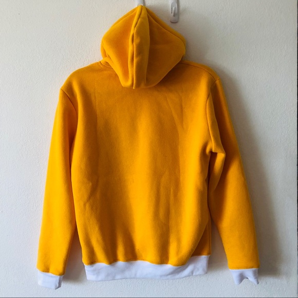 Brash cow print and sew orange hoodie - Picture 8 of 8